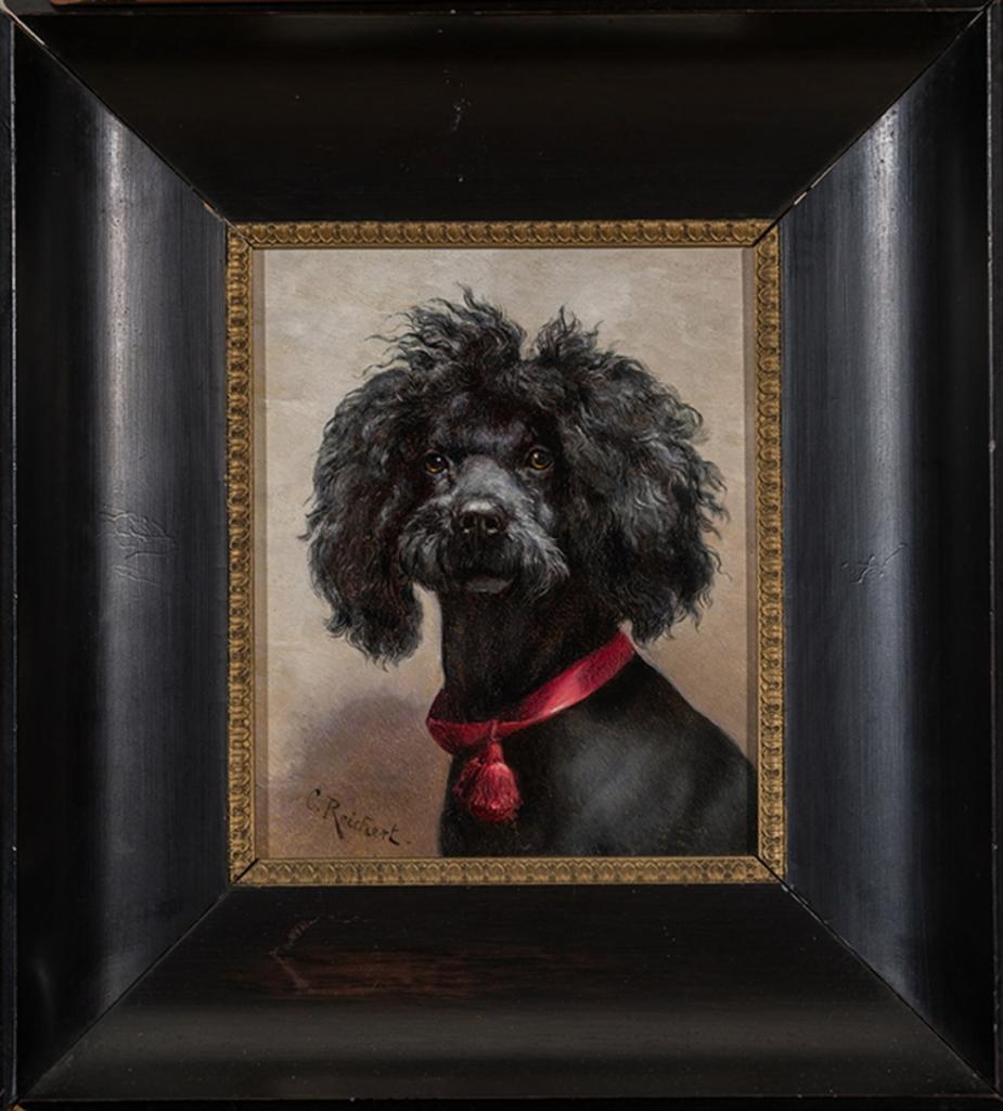 Dog Portrait, by Carl Reichert (Courtesy of Cross Gate Gallery)
